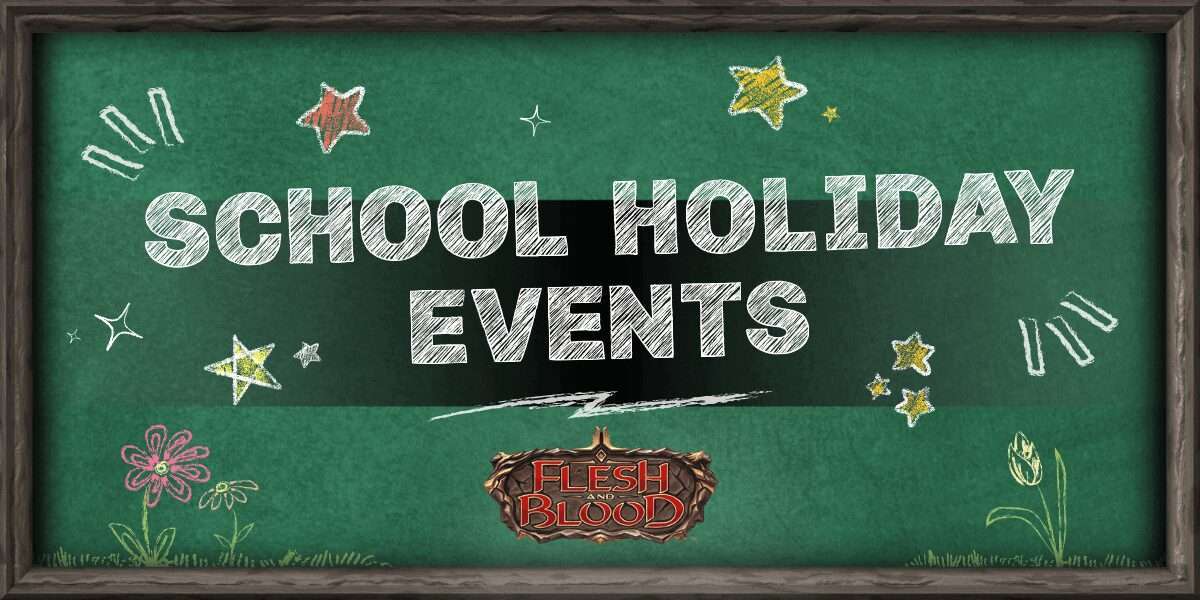 School Holiday Learn to Play Activation Flesh and Blood in store event