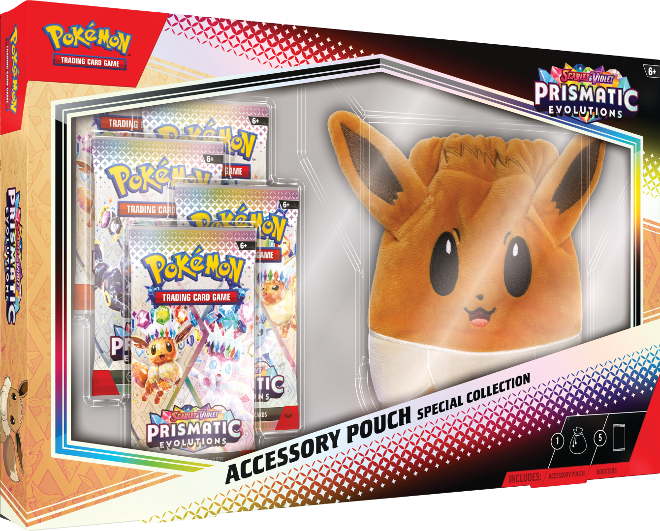 Scarlet & Violet—Prismatic Evolutions Accessory Pouch Special Collection Product Image